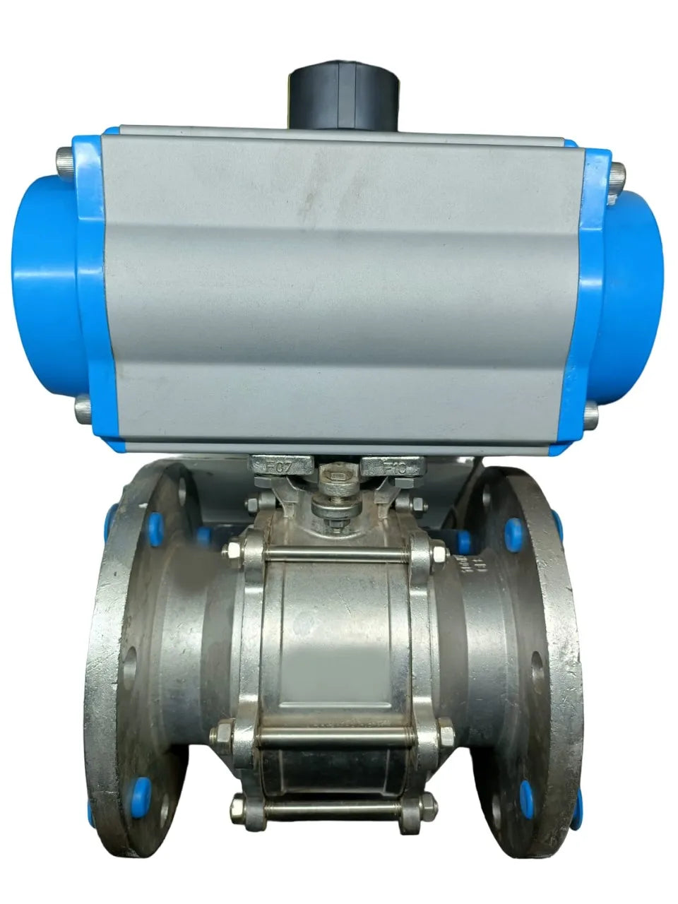 High-Temperature Customizable OEM Pneumatic Actuator Ball Valves Direct Factory Sale for Water Treatment