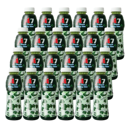 Green Grass Jelly Drink Hot-selling Green Tea Jelly Topping Bubble Milk Tea tray 24 bottles Refresh Green Grass Jelly Soft Drink
