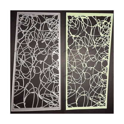 New Arrival Autumn Leaf Trees Background Metal Cutting Dies for 2025 DIY Scrapbooking Winter Frame Card Making Note Stencils