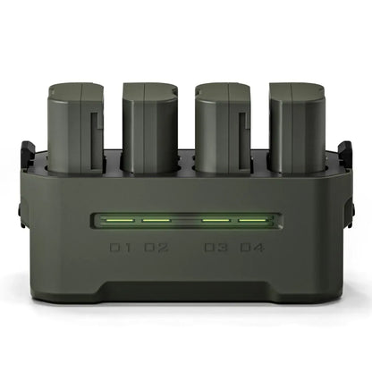TILTA EN-EL15C Battery 2400mAh Portable Charging Station (4 Channel) for Nikon ZR Z8 Z7 Z6 Z63/62 Z5 ZF Z7II Z6II D850 D810 D710