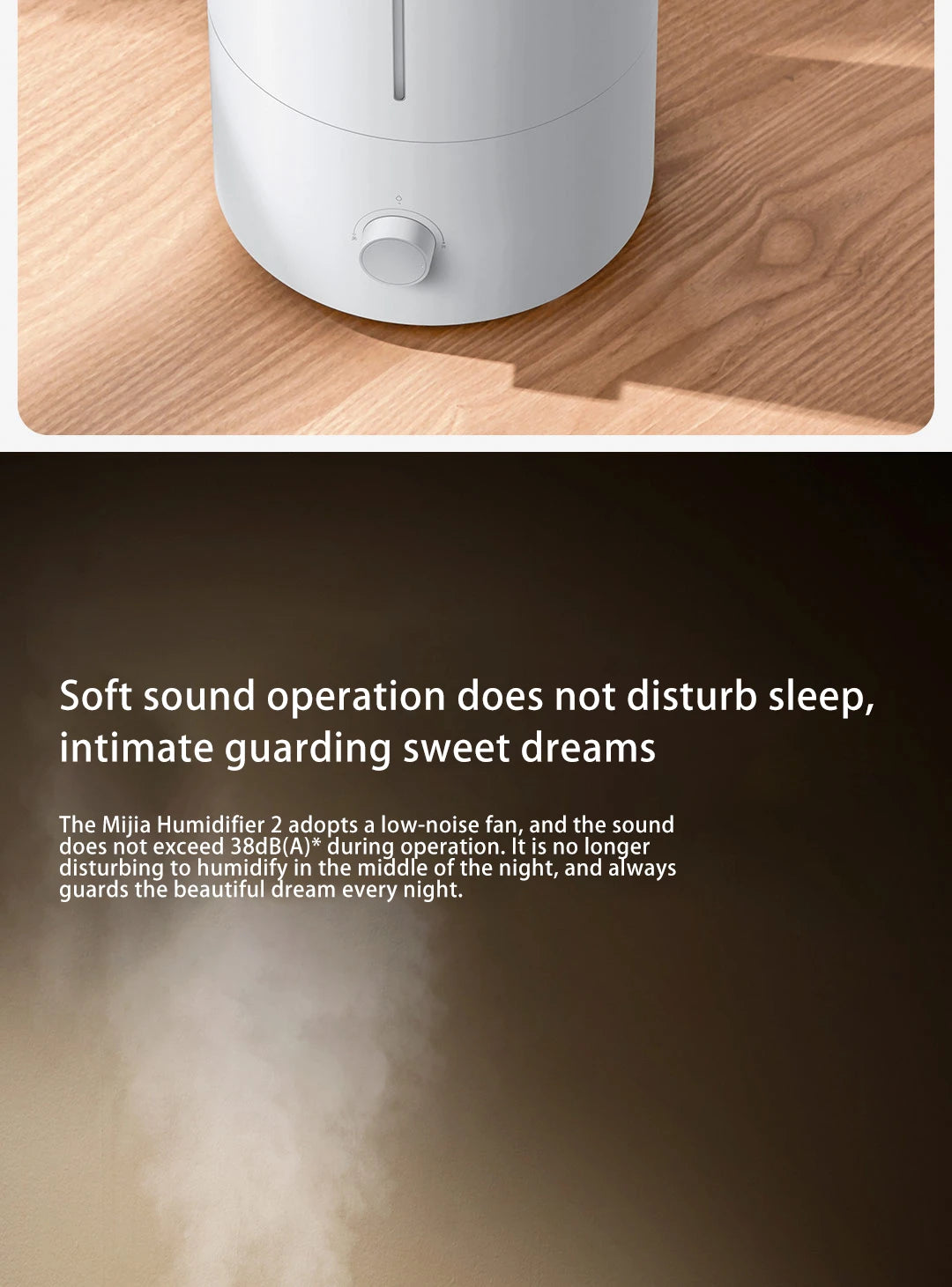 Original Mijia Humidifier 4L Mist Maker Broadcast Aromatherapy Essential Oil Diffuser Scent Home Air Humidifiers