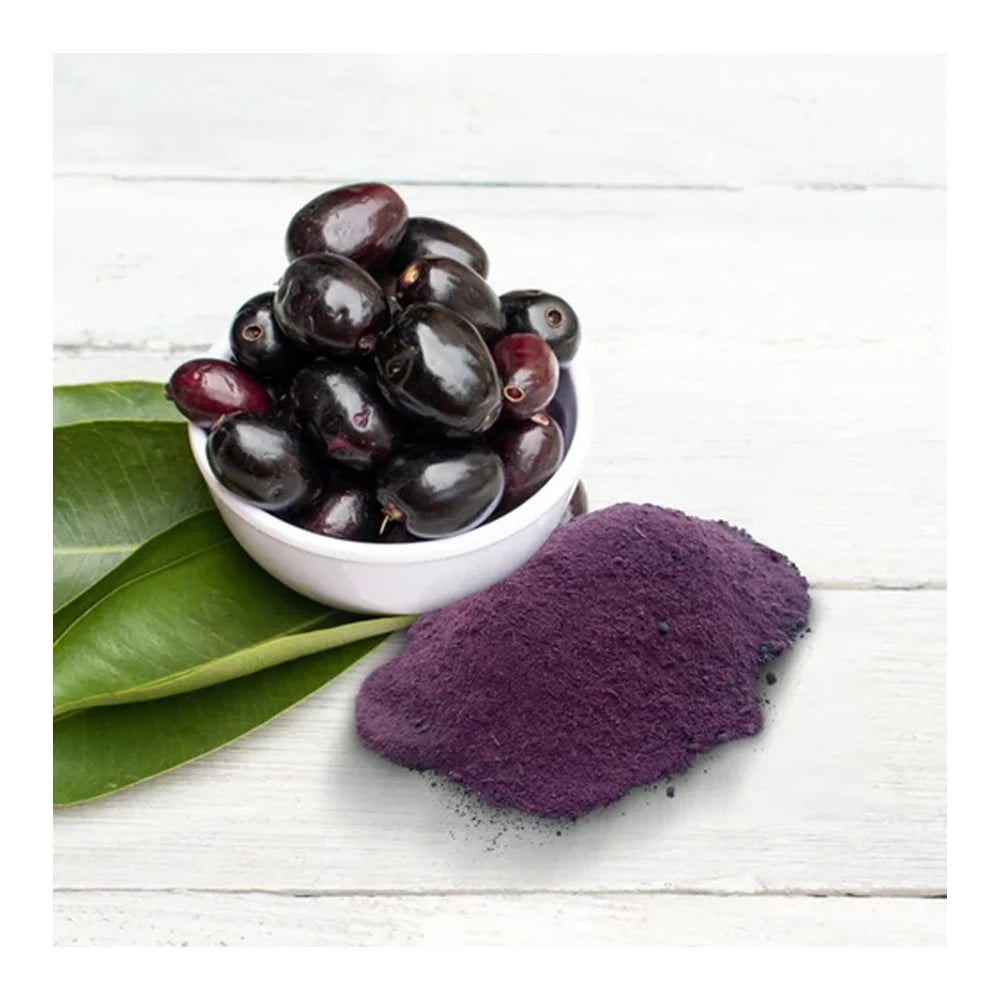 Premium Quality Natural Spray Dried Jamun Powder Food Grade High Quality Bulk Supply Best Price Trusted Indian Supplier Herbojit