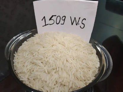 High Quality PAPO FPI0018 Sella Basmati Rice 1509 White Export From India Hard Texture Dried Biryani with Natural Aroma