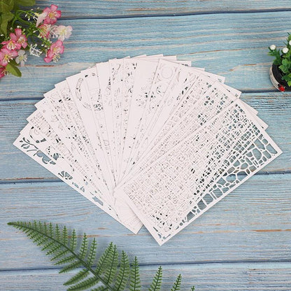 New Arrival Autumn Leaf Trees Background Metal Cutting Dies for 2025 DIY Scrapbooking Winter Frame Card Making Note Stencils