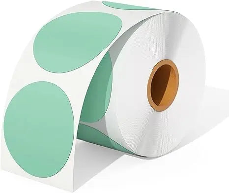 40-50mm Round Square Thermal Label Printer Sticker Self-Adhesive Thermal Paper Compatible M110 M220 M200 E210 P50 Label Printer