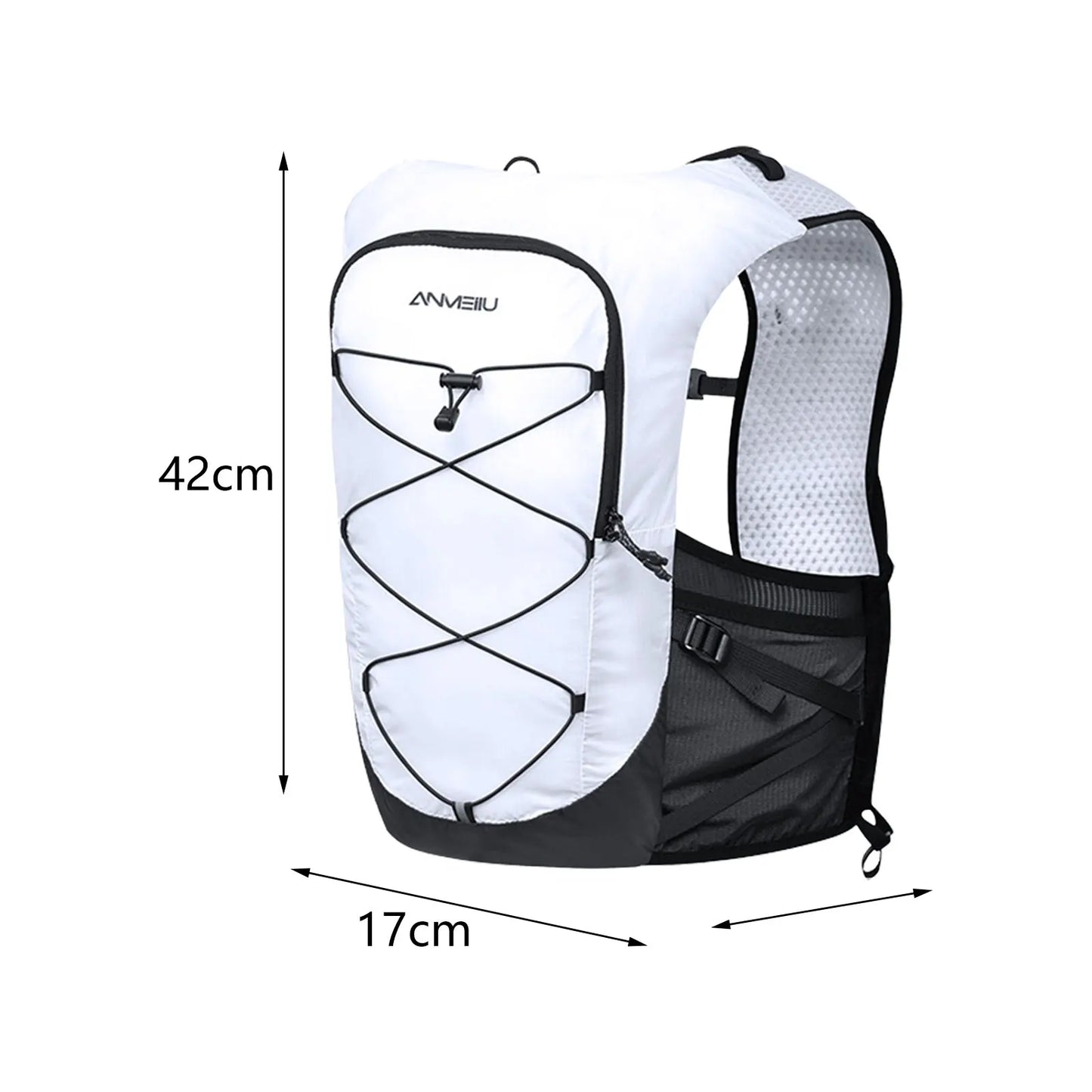 Running Backpack Hiking Bag Breathable Waterproof Portable Water Bottle Backpack Cycling Backpack for Camping, Adventure