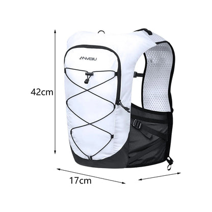 Running Backpack Hiking Bag Breathable Waterproof Portable Water Bottle Backpack Cycling Backpack for Camping, Adventure