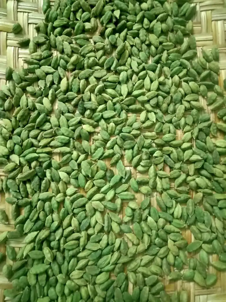 Best Quality Natural Dried AD Process Raw Green Cardamom Granules Indian Origin 1 kg pp Bags Human Consumption Industrial Use 1