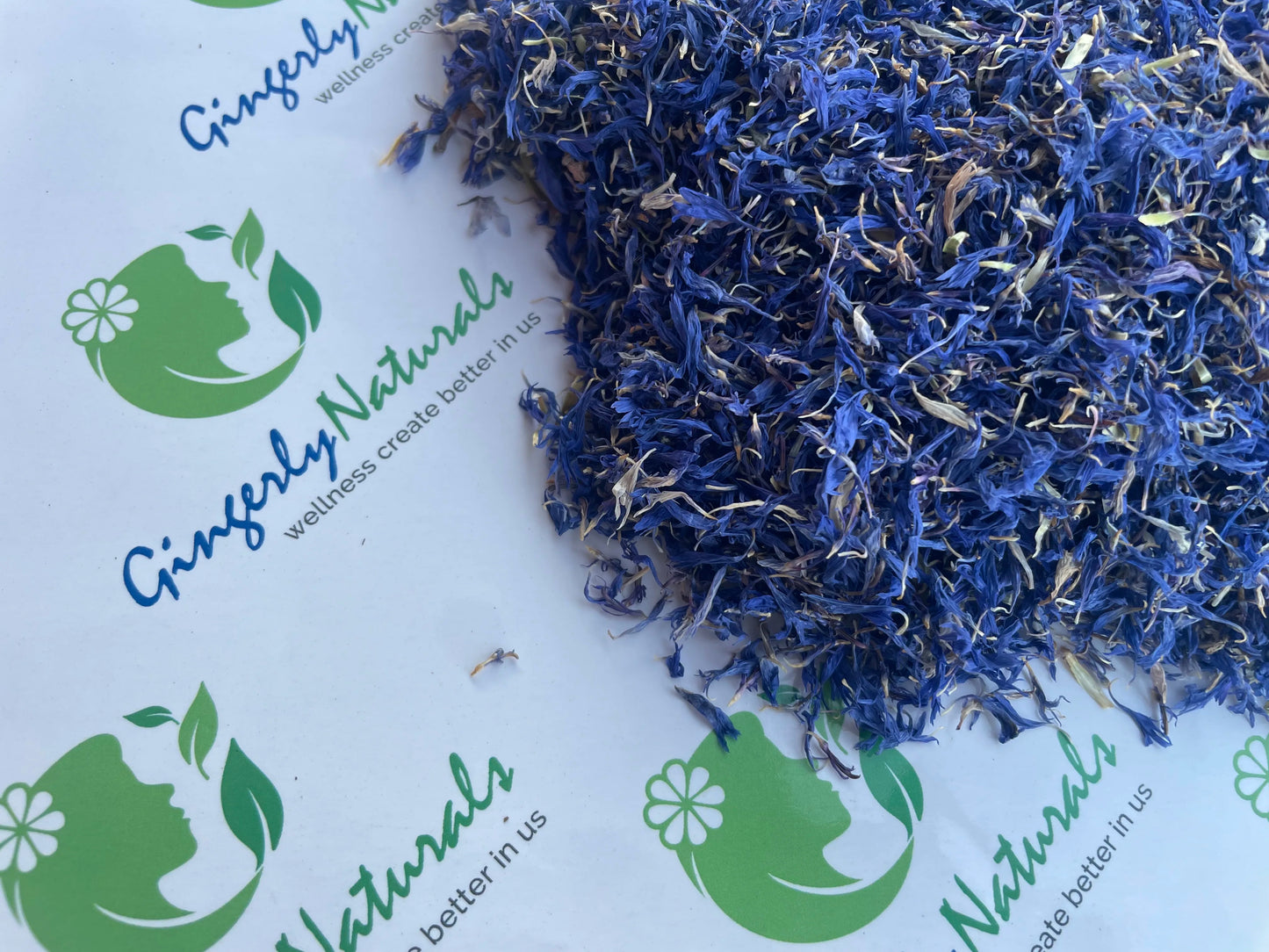 Blue Dried Cornflower petals Exporters From India