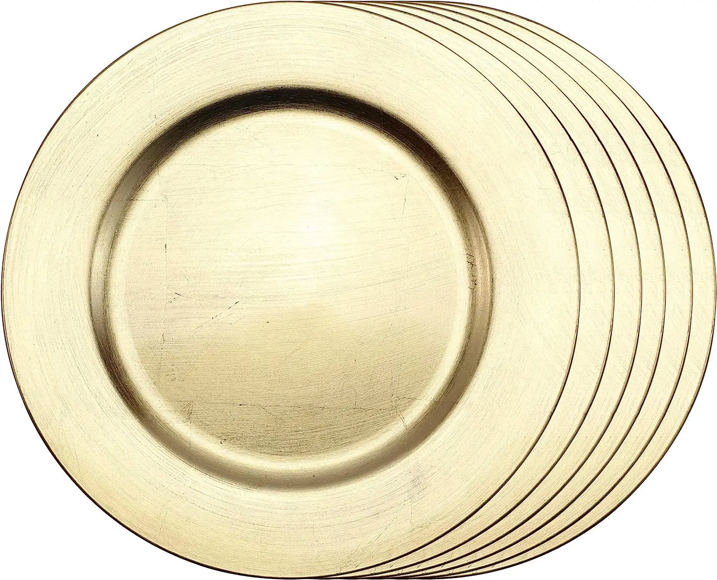 Top Selling Wholesale Traditional Serveware Metal Gold Stainless Steel Charger Plate for Dinner Plates for Home and Kitchen