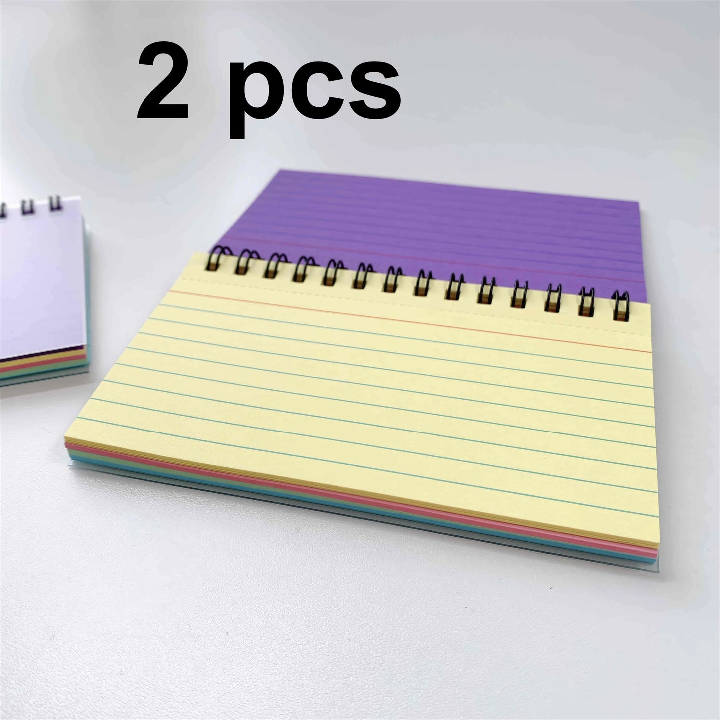 1/2/3 Small Color Spiral Notebooks, Compact Notebooks Suitable for Home/office/school, Stationery and Notepad, Work