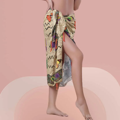 Beach Outcome Pareô Style Canga Printed Size 170cm/110cm