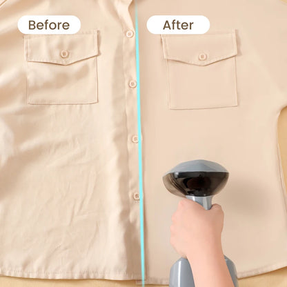 Fast-Heat Garment Steamer Foldable Ironing 1500W Machine Household Electric Fabric Steamer for Home Travel Handheld Steam Iron