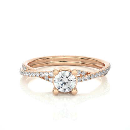 Custom Design D Color Vvs Moissanite Ring 925 Sterling Silver Diamond Crown Shape Engagement Ring for Women