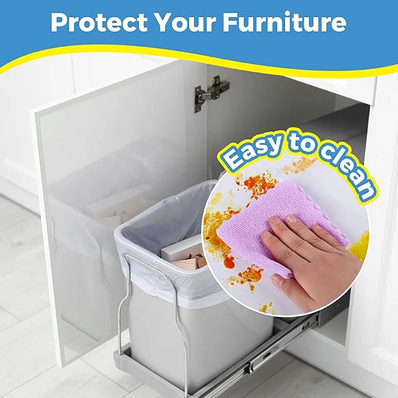 1 roll of transparent waterproof anti fouling electrostatic adsorption wall sticker for kitchen living room and household use