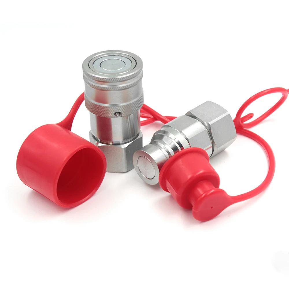 Plastic PVC Dust Cap for Flat Face Hydraulic Quick Coupler by PDG ibma