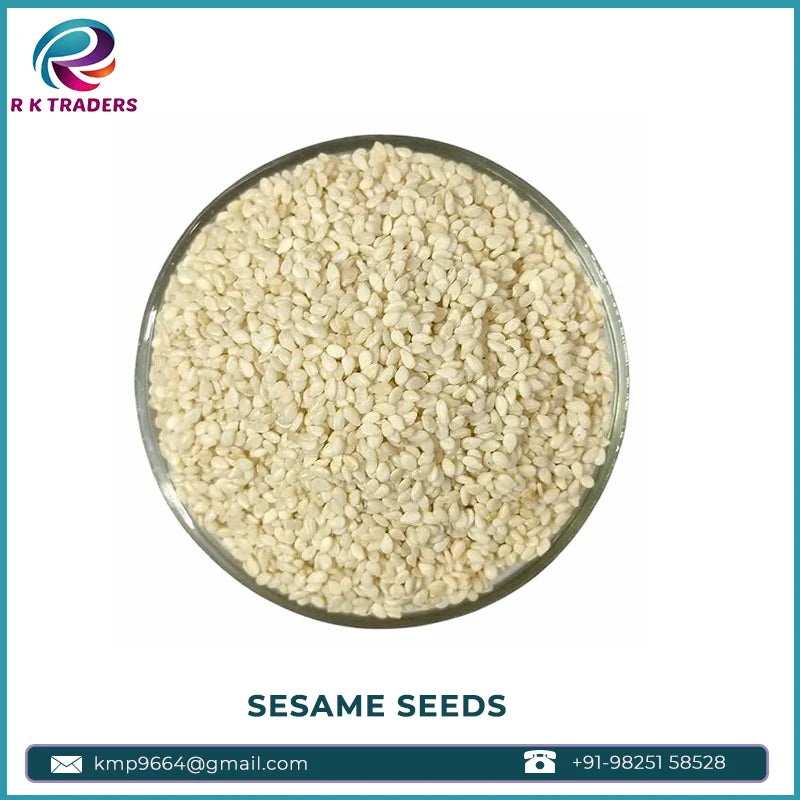 Premium Grade Bulk Order White Sesame Seeds Super Quality Raw Indian Herb Hygienically Packaged AD Smoked Single Spices 5kg