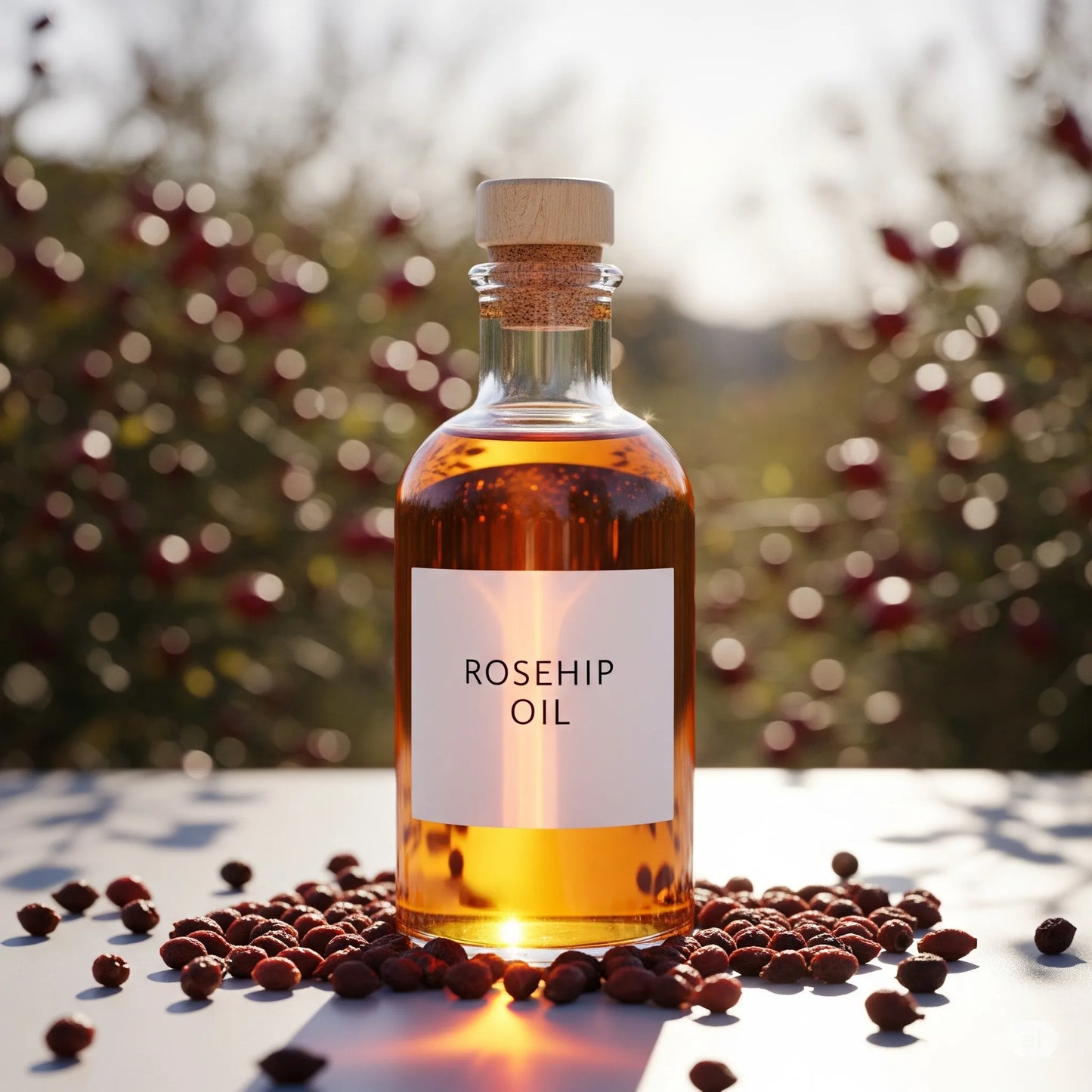 100% Pure Rosehip Seed Oil Cold Pressed Natural Skin Care Carrier Oil For Face Hair Body Wholesale Bulk Supply
