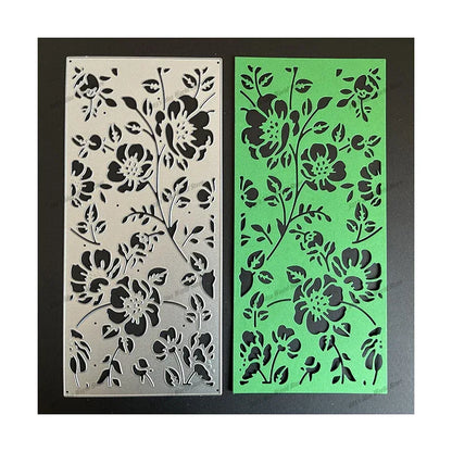 New Arrival Autumn Leaf Trees Background Metal Cutting Dies for 2025 DIY Scrapbooking Winter Frame Card Making Note Stencils