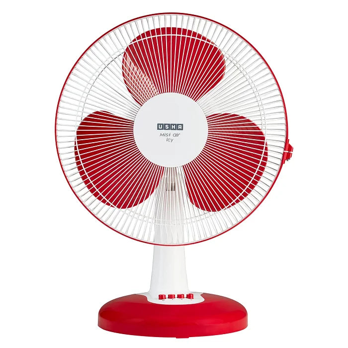 Hot Sale Custom Mechanical Plastic Table Desk Fan Home Office Press Button Electric Air Cooling Fan Foldable Energy Efficient