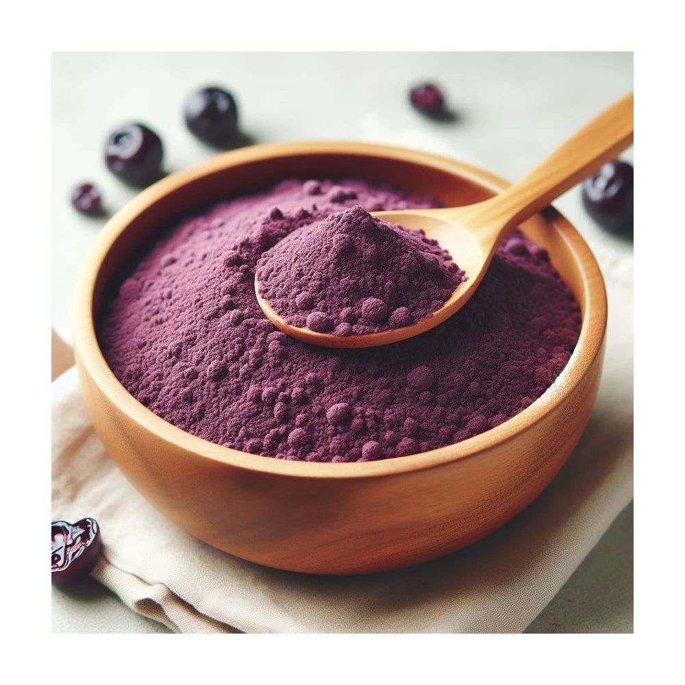 Premium Quality Natural Spray Dried Jamun Powder Food Grade High Quality Bulk Supply Best Price Trusted Indian Supplier Herbojit
