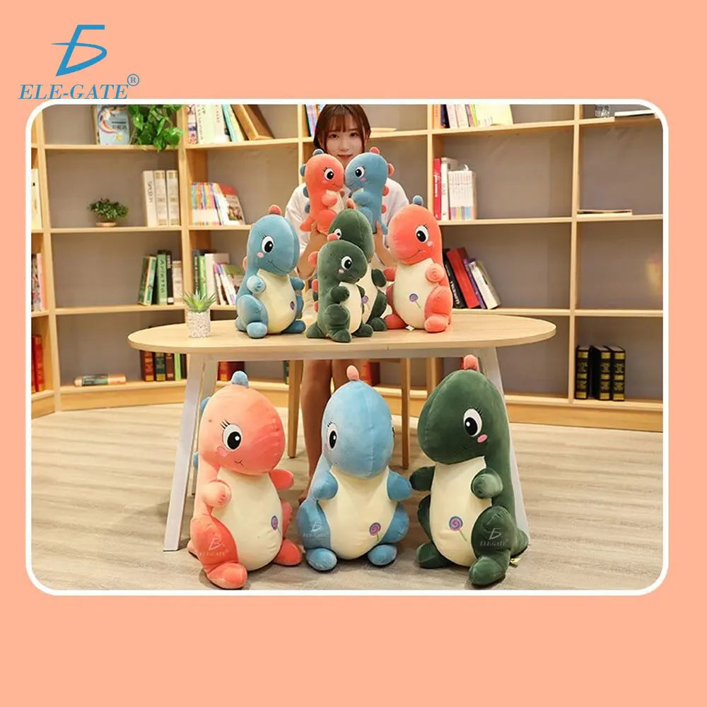 30cm Super Soft Dinosaur Plush Toy Organic Cotton Kawaii Kawaii Teddy Bear Dog Bag Gift for Birthday Filled with PP Cotton