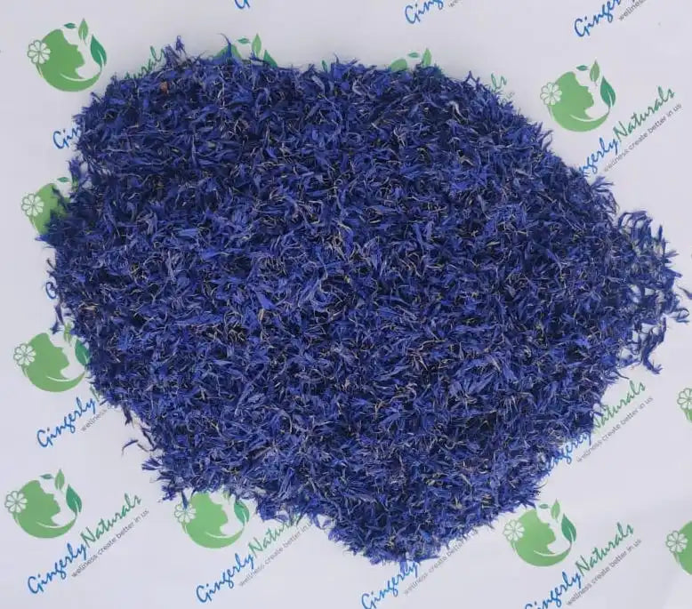 Blue Dried Cornflower petals Exporters From India