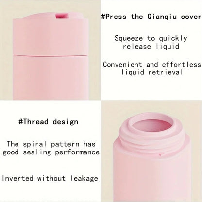 5pcs Travel Cream Dispenser Bottles Set Travel Bottles Toiletry Containers Set, TSA Approved, Travel Essentials