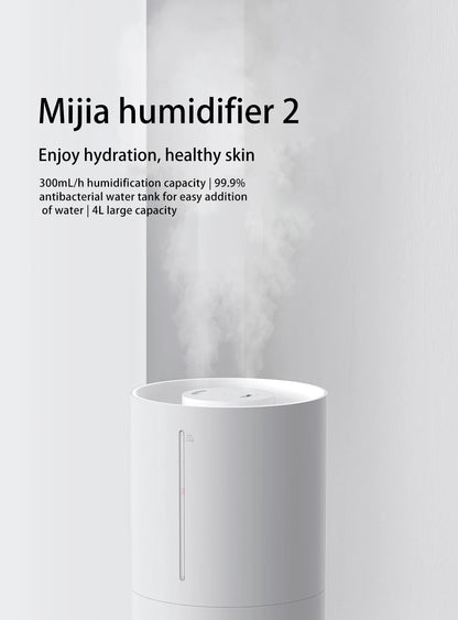 Original Mijia Humidifier 4L Mist Maker Broadcast Aromatherapy Essential Oil Diffuser Scent Home Air Humidifiers