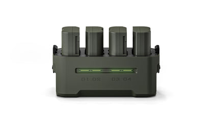 TILTA EN-EL15C Battery 2400mAh Portable Charging Station (4 Channel) for Nikon ZR Z8 Z7 Z6 Z63/62 Z5 ZF Z7II Z6II D850 D810 D710