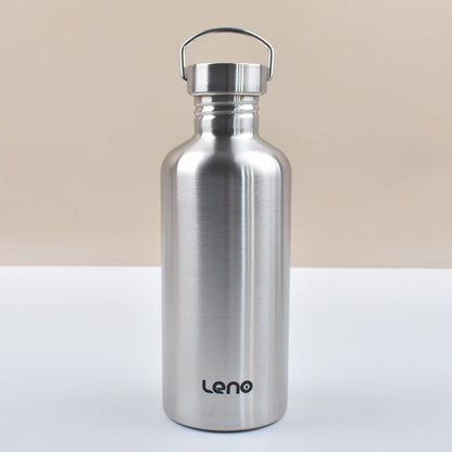 Stainless Steel Water Bottle 350-2000ml Big Mouth Single Wall Drinking Bottle Sports Bottle Flasks with All Steel Lid