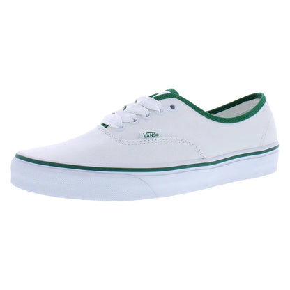 Vans Authentic Unisex Shoes Color: Pop White/Green  100% Authentic