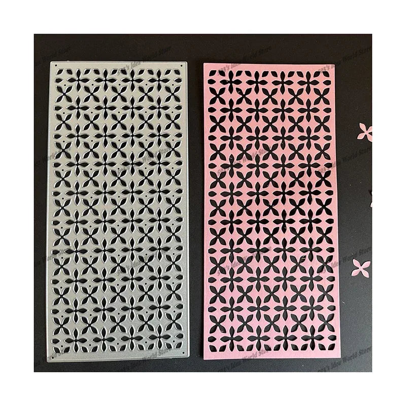 New Arrival Autumn Leaf Trees Background Metal Cutting Dies for 2025 DIY Scrapbooking Winter Frame Card Making Note Stencils