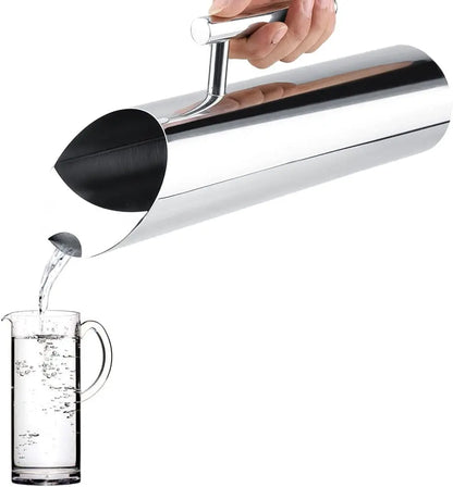 2ltr Direct Factory Sale Stainless Steel Water Jug Beer Ice Tea Cold Beverages Straight Side Handles Cool Water Pitcher