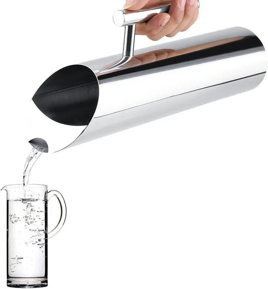 2ltr Direct Factory Sale Stainless Steel Water Jug Beer Ice Tea Cold Beverages Straight Side Handles Cool Water Pitcher