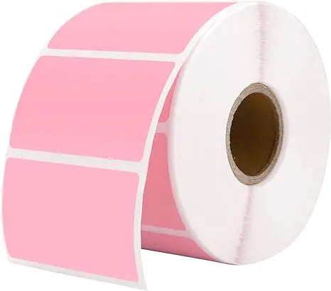 40-50mm Round Square Thermal Label Printer Sticker Self-Adhesive Thermal Paper Compatible M110 M220 M200 E210 P50 Label Printer