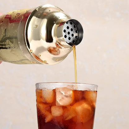 Manufacturer Exporter Selling Stainless Steel Cocktail Shaker Inbuilt Strainer Wholesale Barware Accessories Metal Barware