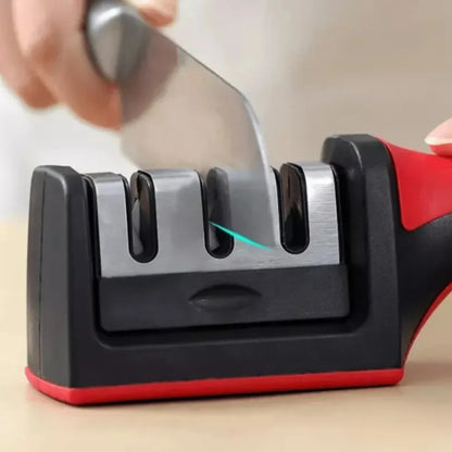 Stainless Kitchen Knives Sharpster With 3 Professional Sharppers
