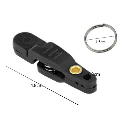 5 Pieces Heavy Tension Snap Release Clips for Weight Boat Fishing Downrigger with Key Ring for Kite Weight Downrigger ﻿ ﻿