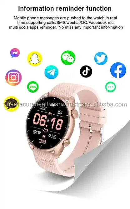 Unisex A1 V310 Smartwatch QC Waterproof Digital Sport Features AMOLED Heart Rate Monitor Silica Gel Sleep Tracker Call Dial