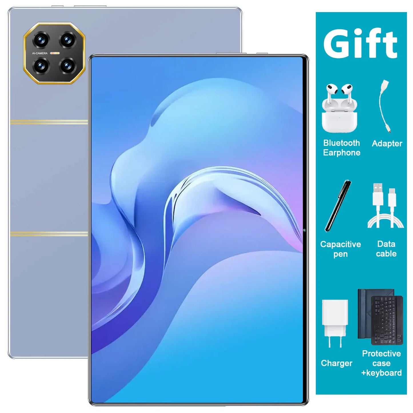 Global Version 10.36 Inch 14 Core 20000mAh New 5G Tablet 16GB+1TB Dual SIM Android 13.0 16MP+32MP Camera Bluetooth WiFi GPS WPS