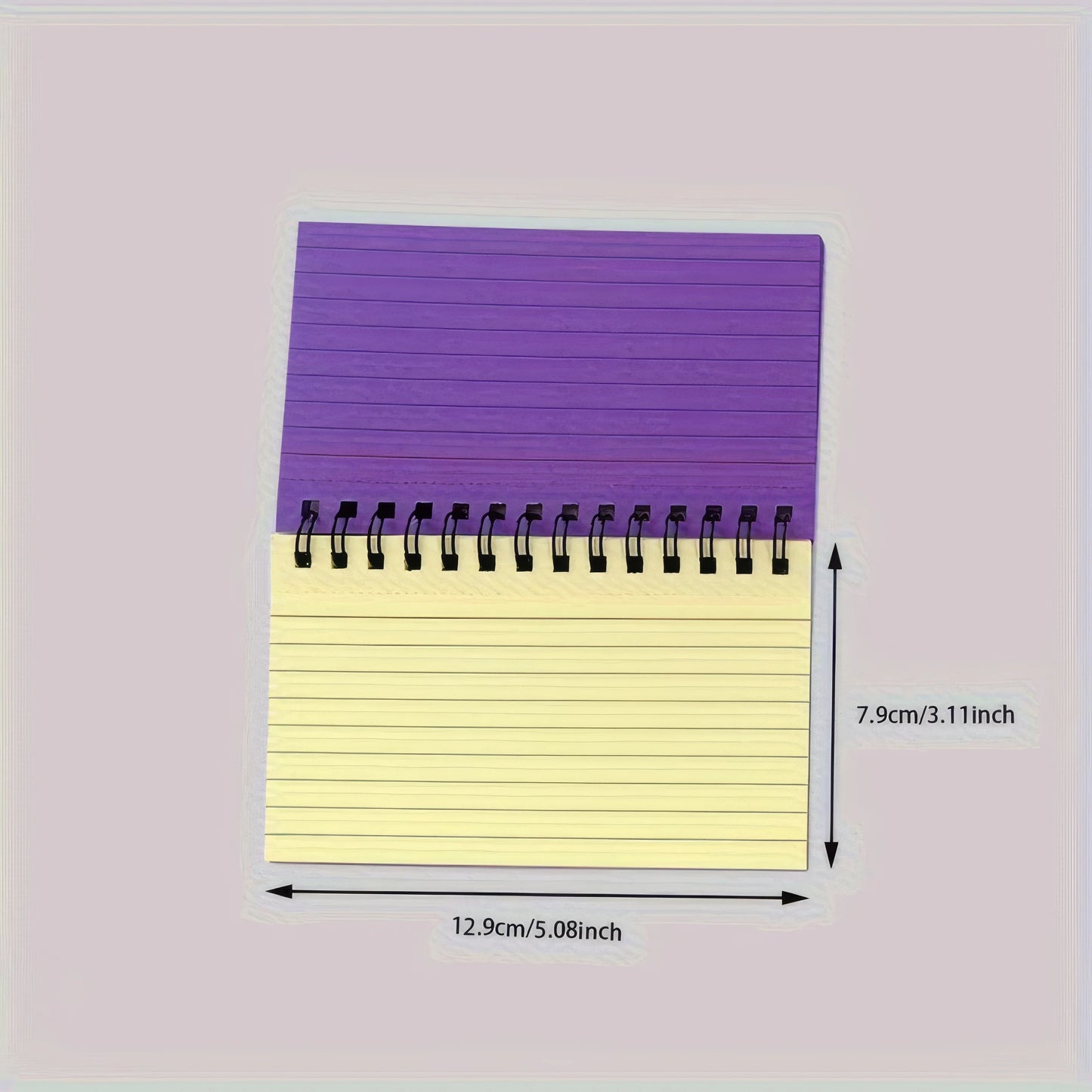 1/2/3 Small Color Spiral Notebooks, Compact Notebooks Suitable for Home/office/school, Stationery and Notepad, Work