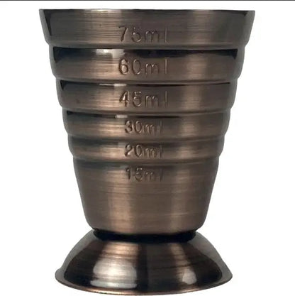 Stainless Steel Double Jigger Cup Measuring for Home Bartender Wine Cocktail Shot Drink Spirit Measure Cup Made in India 2024