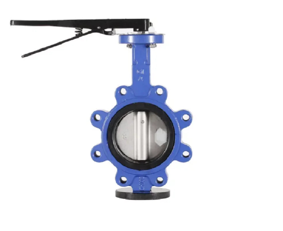 C-Way Stainless Steel Al05 1 1/2 Inch Butterfly Valves 200 Class Manual Power Oil Water Media High Temperature 12-Month Warranty