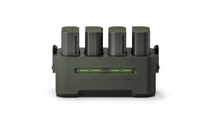 TILTA EN-EL15C Battery 2400mAh Portable Charging Station (4 Channel) for Nikon ZR Z8 Z7 Z6 Z63/62 Z5 ZF Z7II Z6II D850 D810 D710