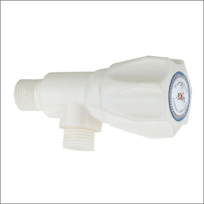 LEXA High Quality Virgin Plastic Quarter Turn PP Water Angle Cock High Grade Ceramic Basin Wall-mounted Modern Design Customized