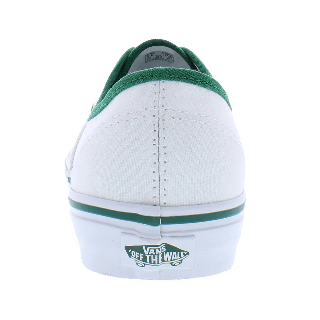 Vans Authentic Unisex Shoes Color: Pop White/Green  100% Authentic