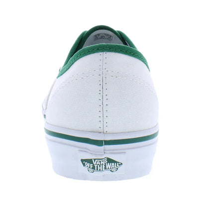 Vans Authentic Unisex Shoes Color: Pop White/Green  100% Authentic