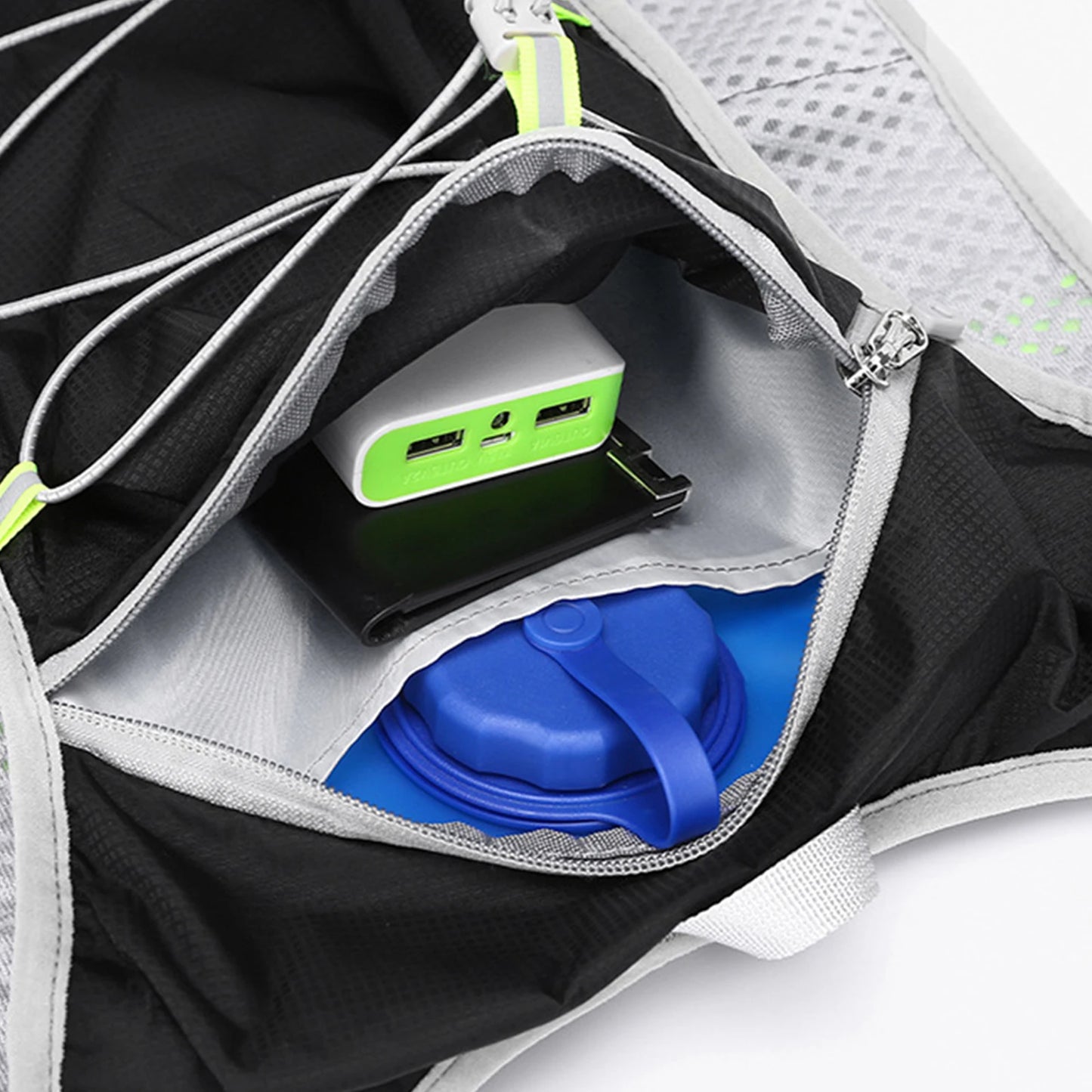 Running Backpack Hiking Bag Breathable Waterproof Portable Water Bottle Backpack Cycling Backpack for Camping, Adventure