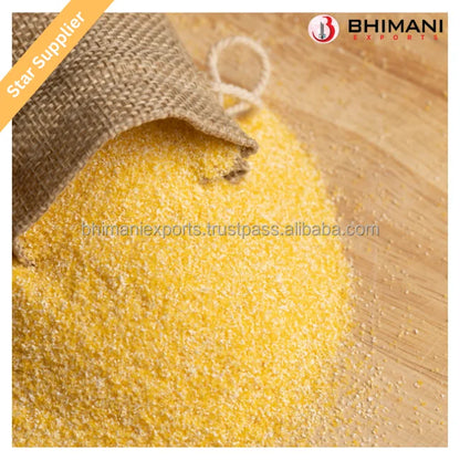 Indian Supplier Top-quality Noodle Maize Flour 25/50kg Bags for Human Consumption Certified Halal 10-12% Protein Slow-Milled No